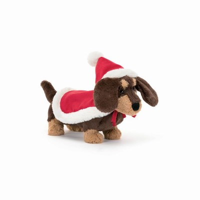 Jellycat Winter Warmer Otto Sausage Dog UK | 20568WQDM